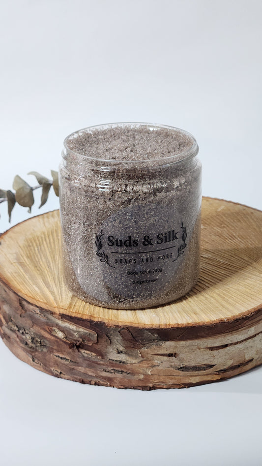 Gingerbread Exfoliating Scrub in a Jar