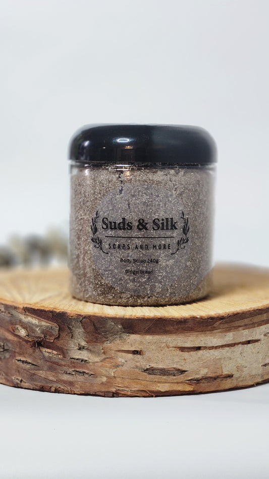 Gingerbread Exfoliating Scrub in a Jar