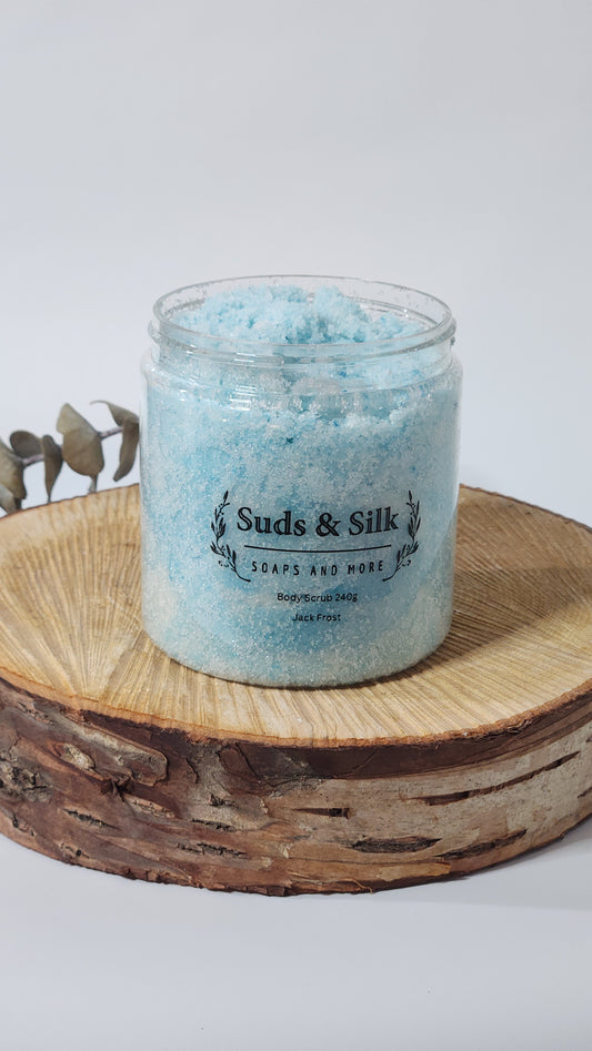 Jack Frost Exfoliating Scrub in a Jar