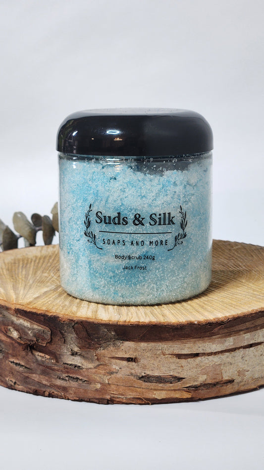 Jack Frost Exfoliating Scrub in a Jar