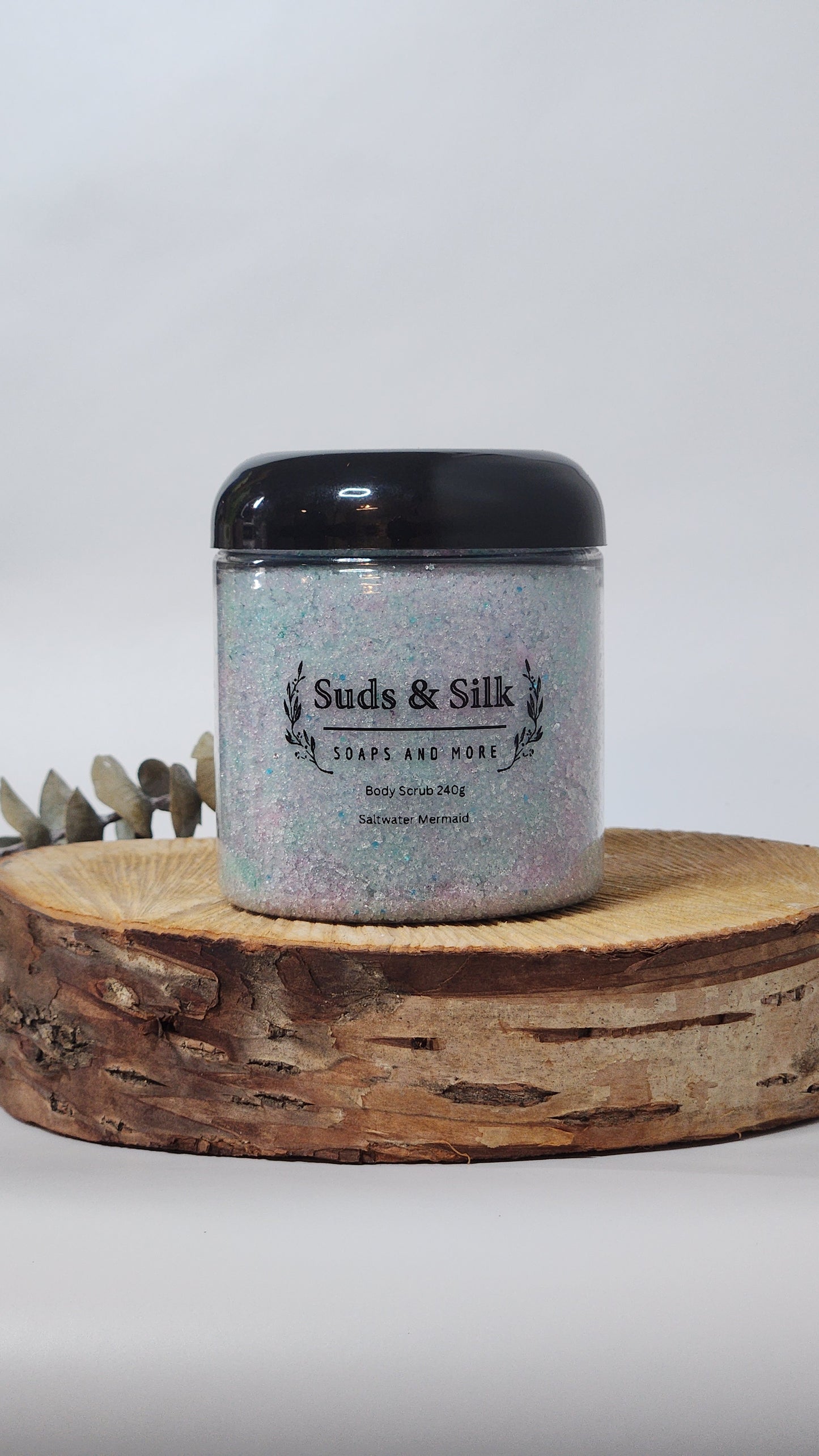 Saltwater Mermaid Exfoliating Scrub in a Jar