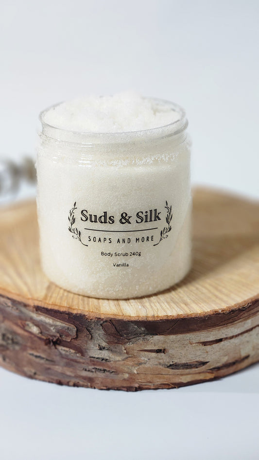 Vanilla Exfoliating Scrub in a Jar