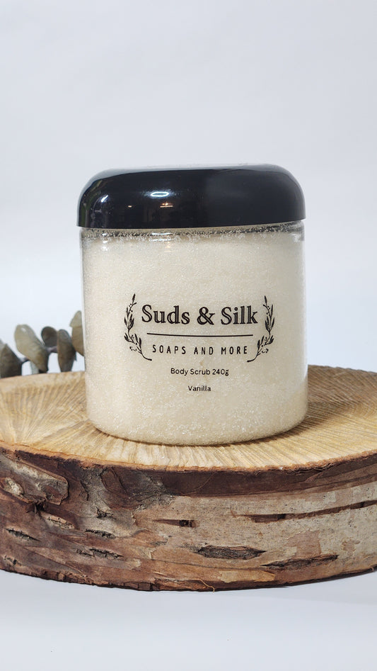 Vanilla Exfoliating Scrub in a Jar